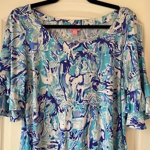 EUC Lilly Pulitzer Lula Top (Size L)